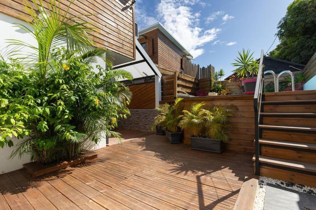 Le Badamier Villa Saint Pierre Luaran gambar
